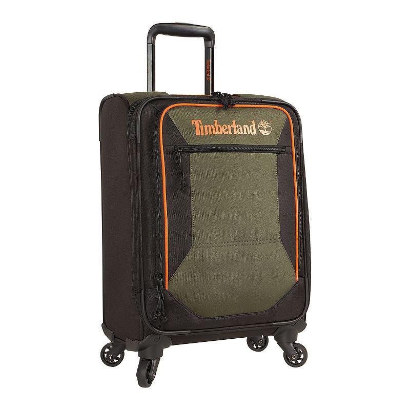 Timberland Campton Softside Luggage, Med Green, 19 CARRYON