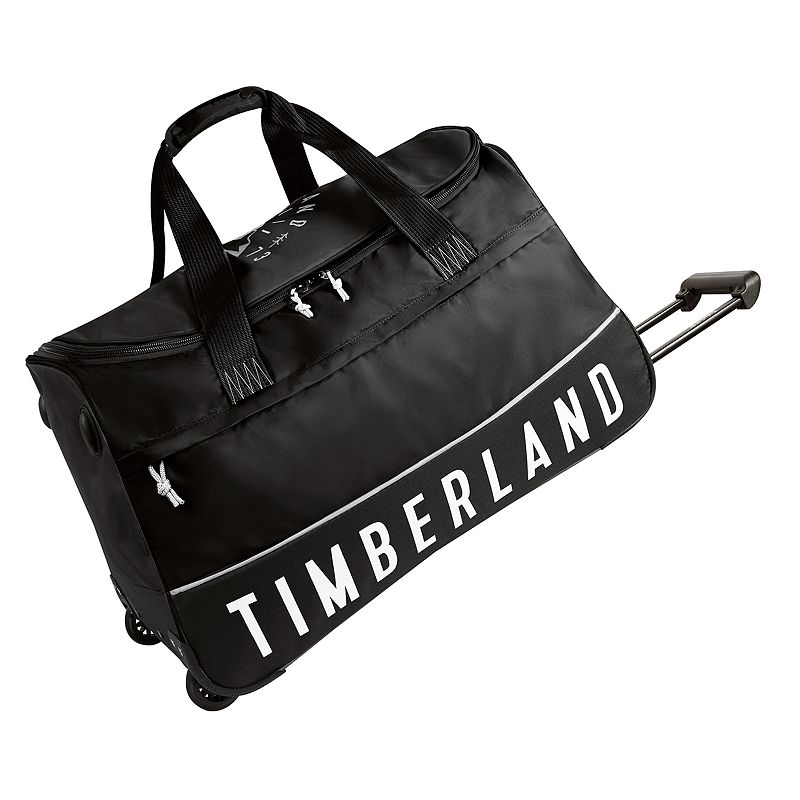 UPC 047505026951 product image for Timberland Ocean Path Lightweight Wheeled Duffel Bag, Black | upcitemdb.com