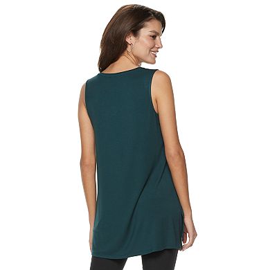 Women's Apt. 9® Vented Mixed-Media Tank