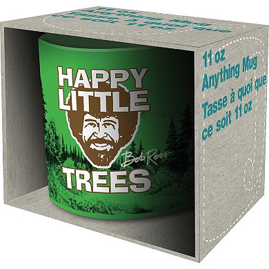 Aquarius Bob Ross "Happy Little Trees" Mug