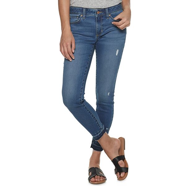 Sonoma Slim Straight Mid Rise Jeans