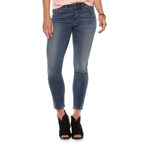 Women's SONOMA Goods for Life™ Midrise Skinny Ankle Jeans