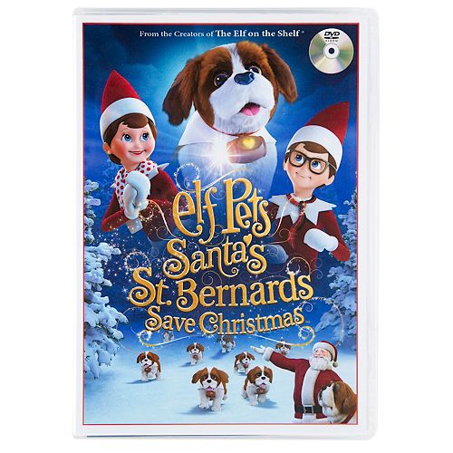 The Elf on the Shelf Elf Pets Santa's St. Bernards Save Christmas DVD