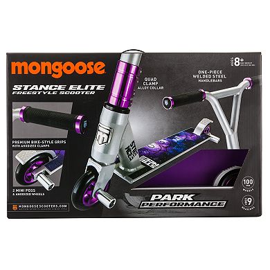 Mongoose Stance Elite Scooter - Purple