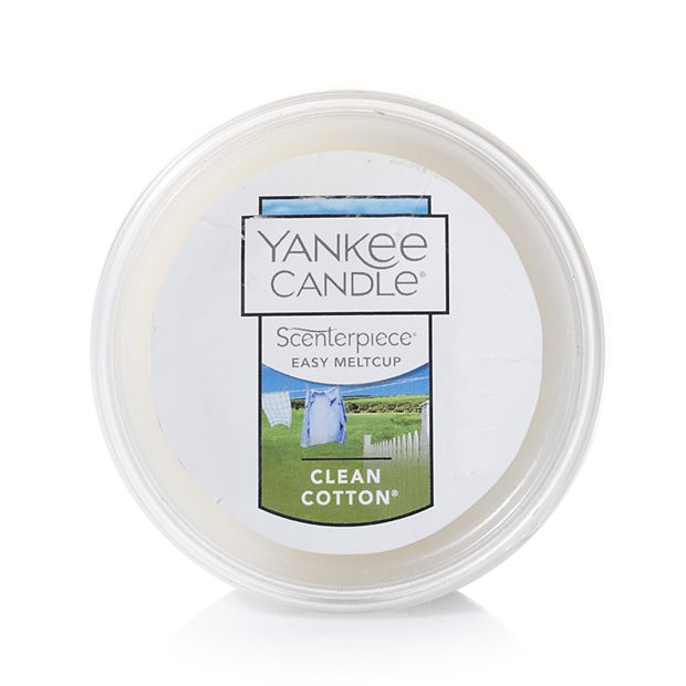 Yankee Candle Clean Cotton Scenterpiece Wax Melt Cup