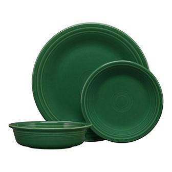 Fiesta Classic Rim 3 pc Dinnerware Set, Service for 1