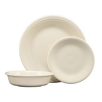Fiesta Classic Rim 3 pc Dinnerware Set, Service for 1