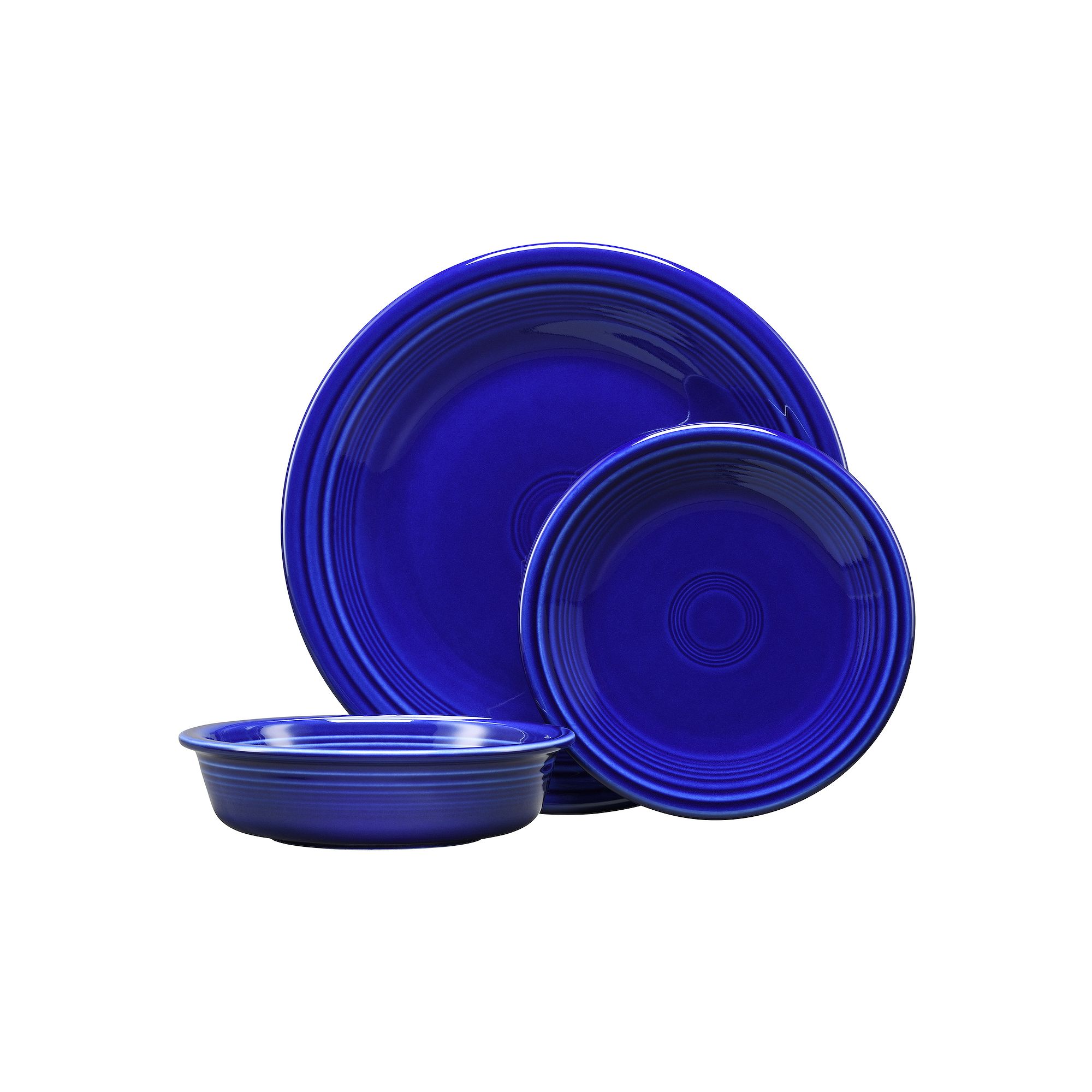 Fiesta Classic Rim 3-pc. Dinnerware Set, Service for 1, Twilight