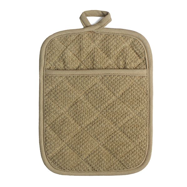 Food Network™ Soft Terry Pot Holder - Khaki