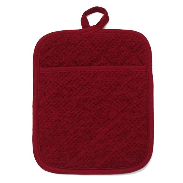 Food Network™ Soft Terry Pot Holder - Red