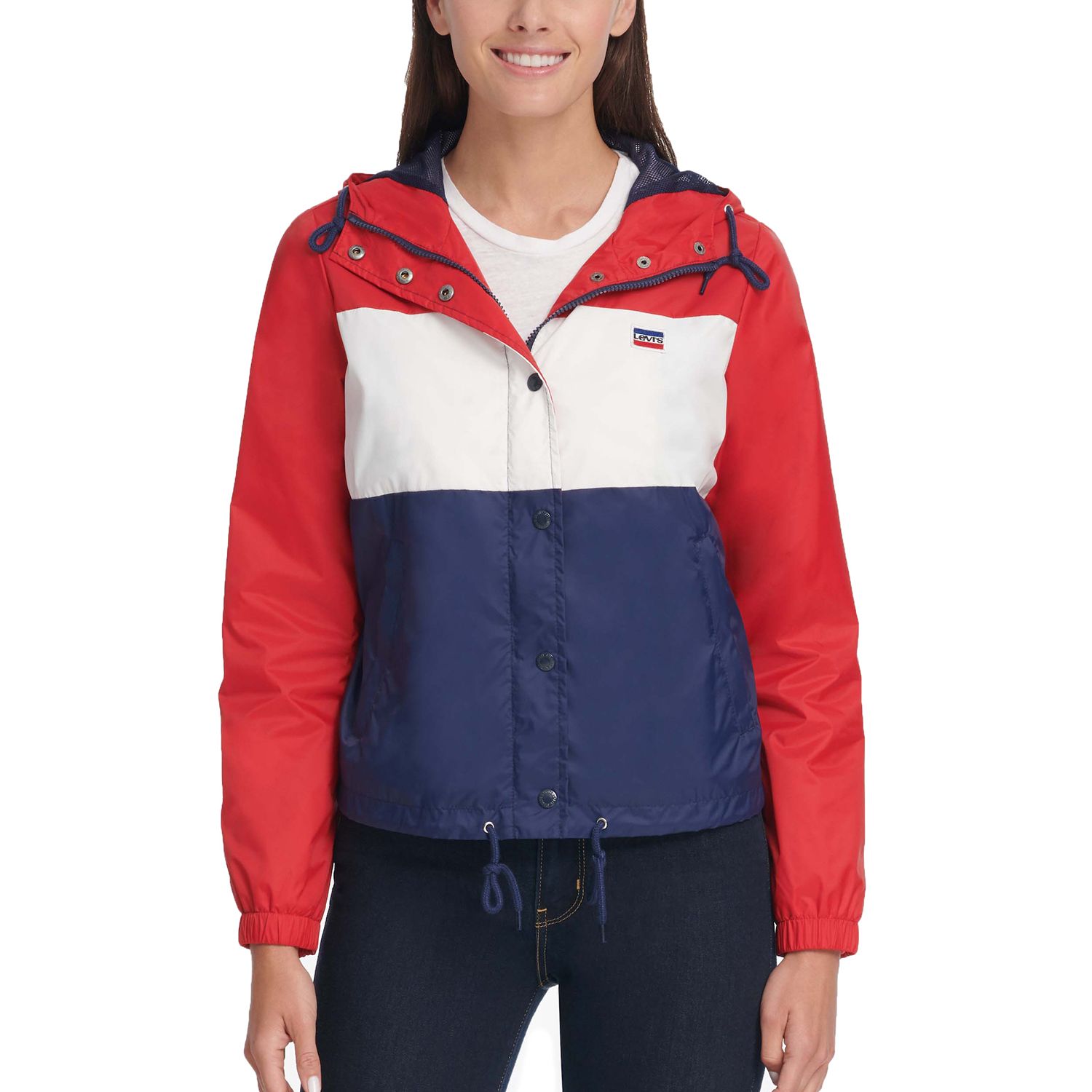 levis womens rain jacket