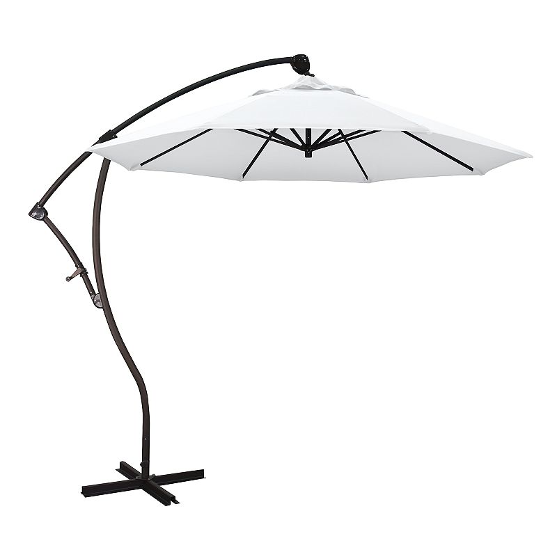 California Umbrella 9-ft. Bayside Cantilever Patio Umbrella, White