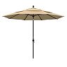California Umbrella 11-ft. Sun Master Black Finish Patio Umbrella