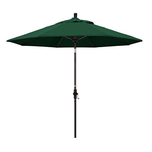 California Umbrella 9ft. Sun Master Bronze Finish Patio Umbrella