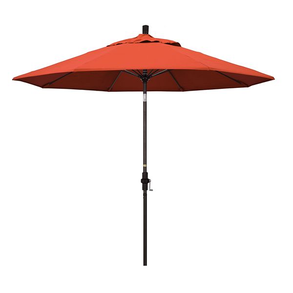 California Umbrella 9' Patio Umbrella in Sunset