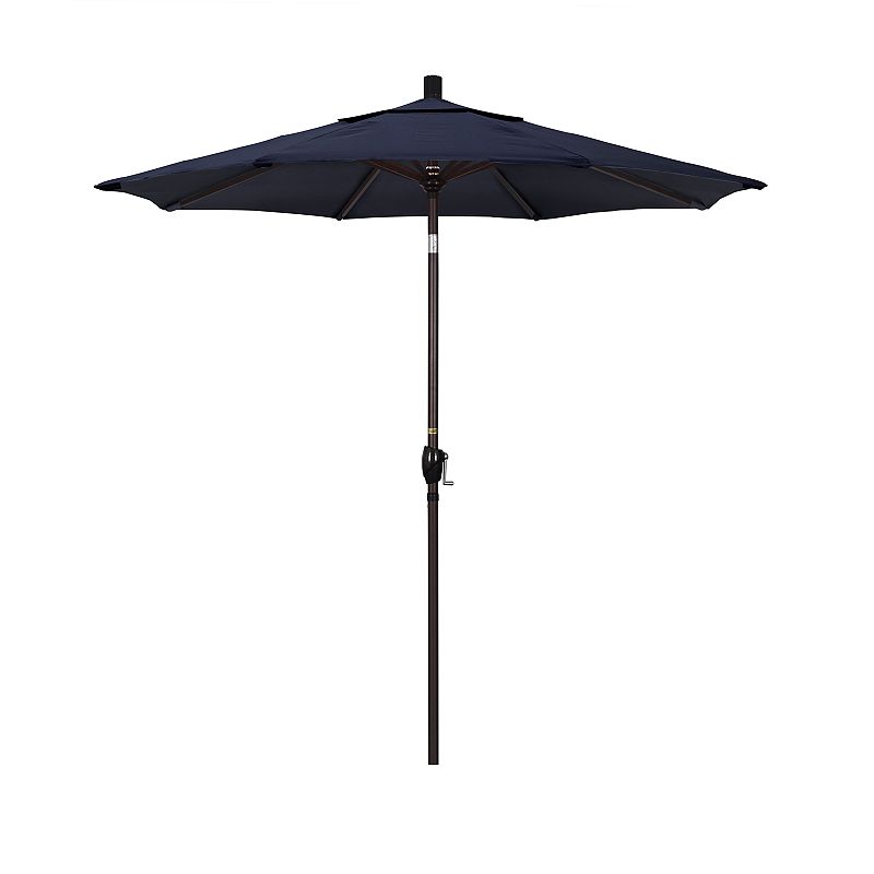 California Umbrella 7.5-ft. Pacific Trail Bronze Finish Sunbrella Patio Umb