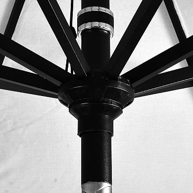 California Umbrella 7.5-ft. Pacific Trail Black Finish Sunbrella Patio Umbrella