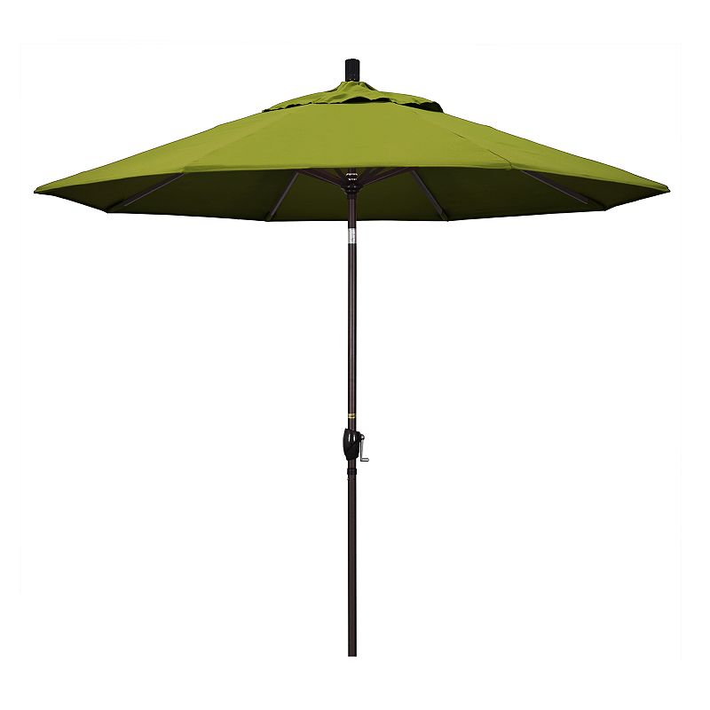 California Umbrella 9-ft. Pacific Trail Bronze Finish Patio Umbrella, Med G