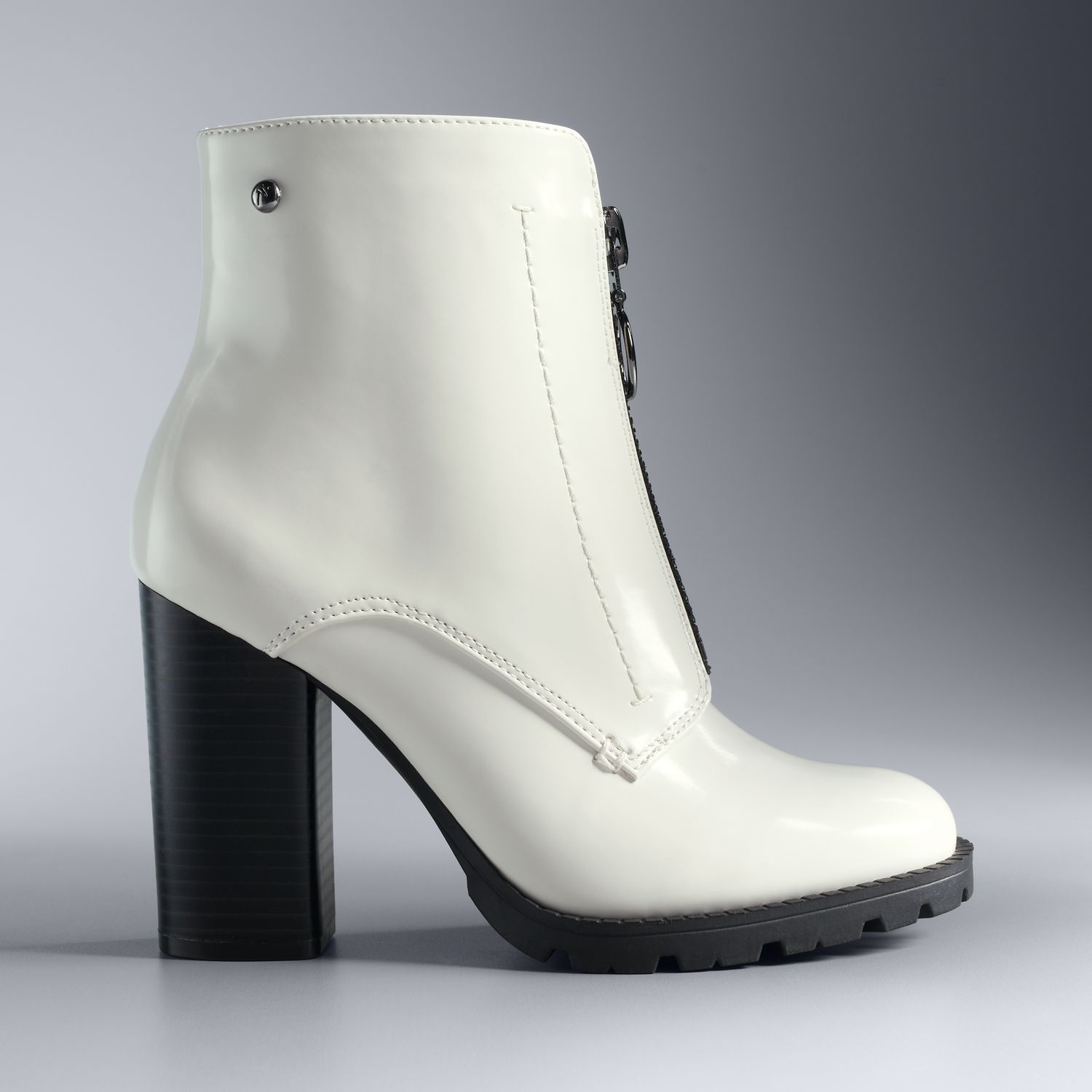 kohls white booties