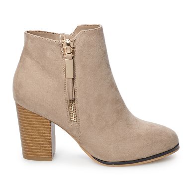 Apt. 9® Timezone Women's High Heel Ankle Boots
