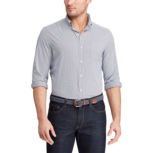 Men's Chaps Classic-Fit Performance Button-Down Shirt