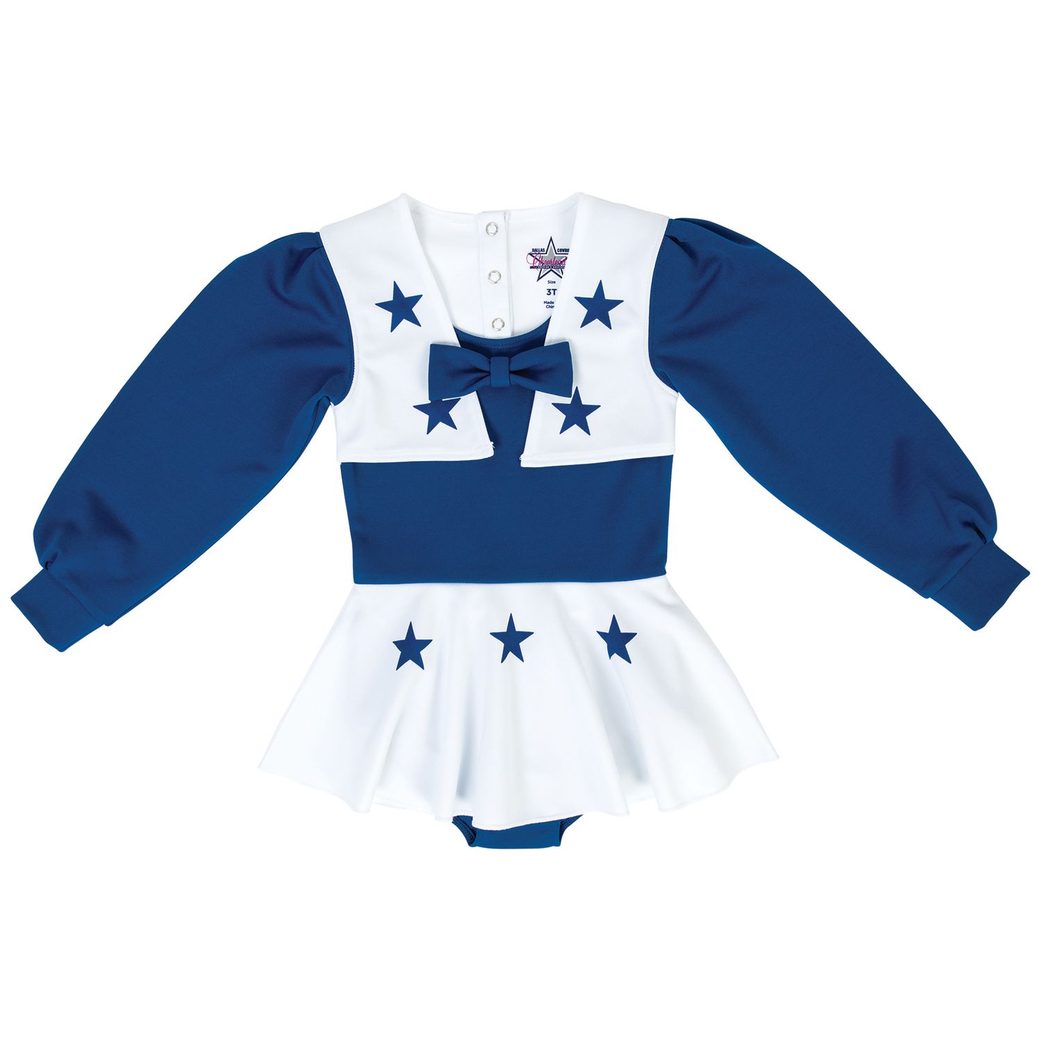 baby girl cowboys cheerleader outfit