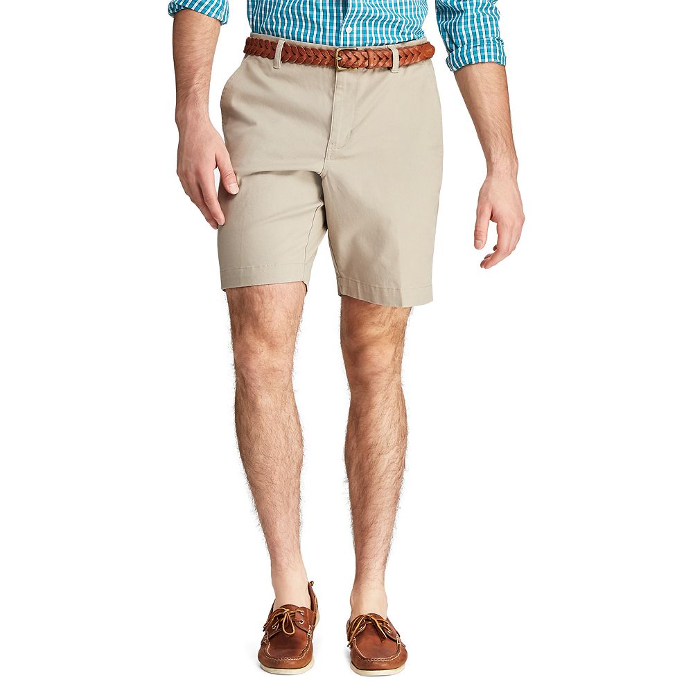 Men's Chaps Classic-Fit Stretch Flat-Front Shorts