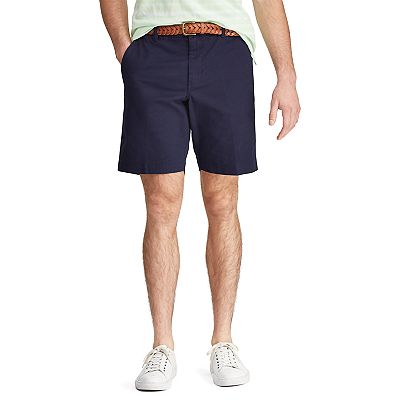 Men s Chaps Classic Fit Stretch Flat Front Shorts