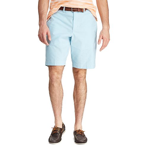 Men's Chaps ClassicFit Stretch Oxford FlatFront Shorts