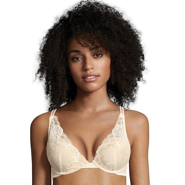 Wonderbra Push Up Bra Refined Glamour Wired Padded Triangle Lace