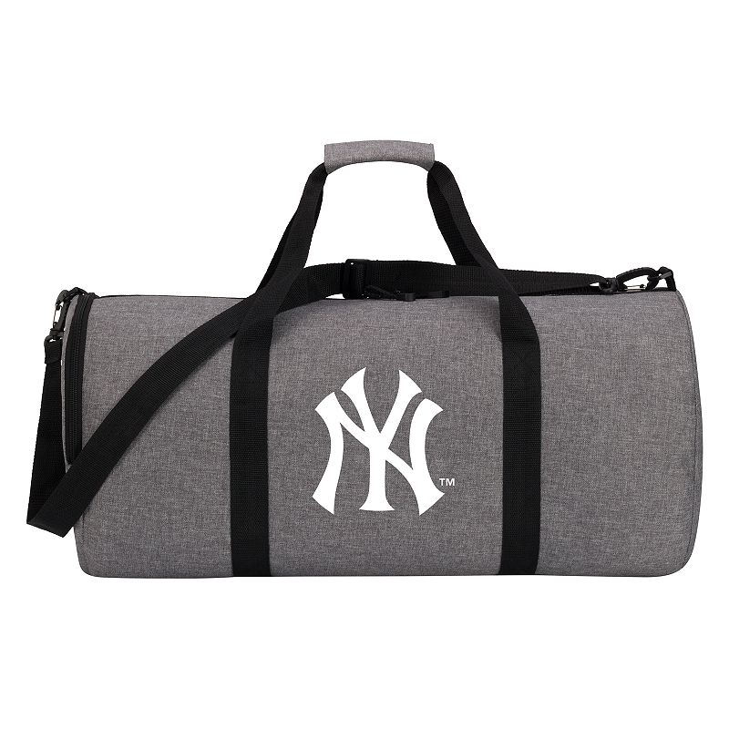 New York Yankees Wingman Duffel Bag by Northwest, Grey