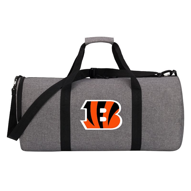 Cincinnati Bengals Wingman Duffel Bag by Northwest, Grey