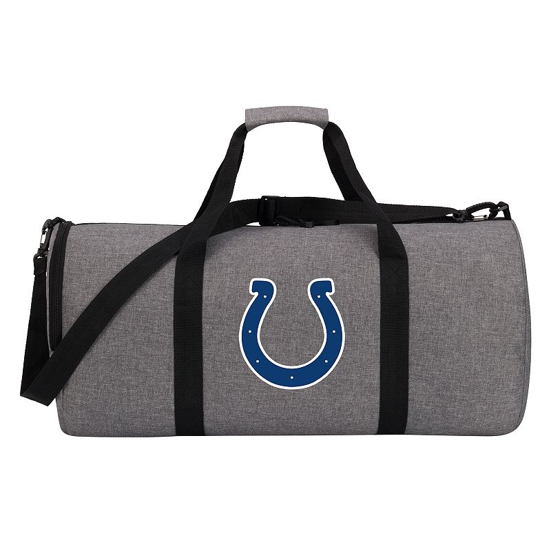Indianapolis Colts Wingman Duffel Bag by Northwest, Grey