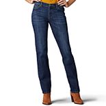 Petite Lee® Relaxed Fit Straight-Leg Jeans