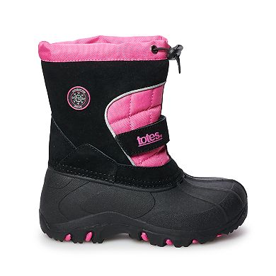 totes Jaclyn Slip On Girls' Winter Boots