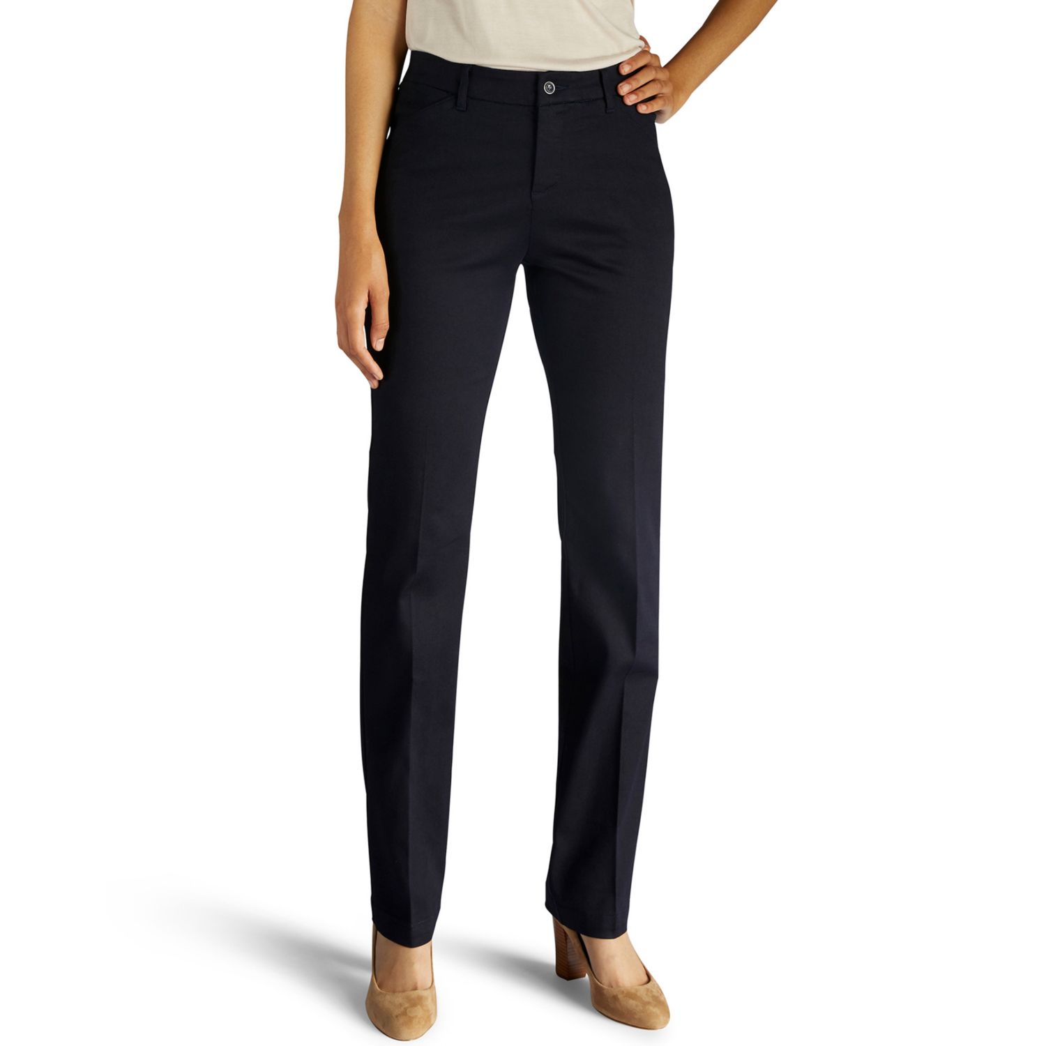 kohls lee pants womens