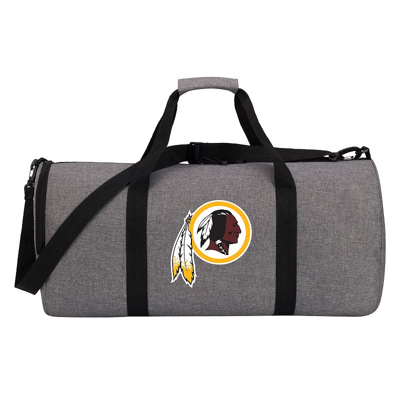 Washington Redskins Wingman Duffel Bag by Northwest, Grey