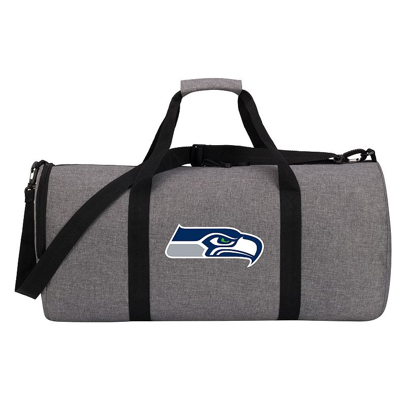 Seattle Seahawks Wingman Duffel Bag by Northwest, Grey