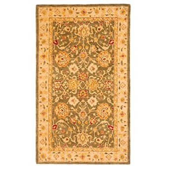 Safavieh Anatolia Kensie Framed Floral Wool Rug
