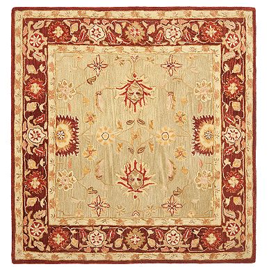 Safavieh Anatolia Rochelle Framed Floral Wool Rug 