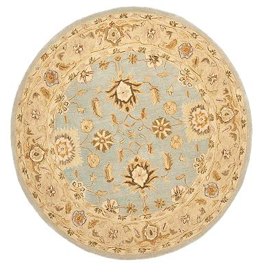Safavieh Anatolia Rochelle Framed Floral Wool Rug