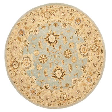 Safavieh Anatolia Rochelle Framed Floral Wool Rug 