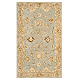 Safavieh Anatolia Rochelle Framed Floral Wool Rug