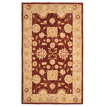 Safavieh Anatolia Rochelle Framed Floral Wool Rug