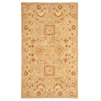 Safavieh Anatolia Rochelle Framed Floral Wool Rug