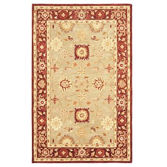 Safavieh Anatolia Rochelle Framed Floral Wool Rug