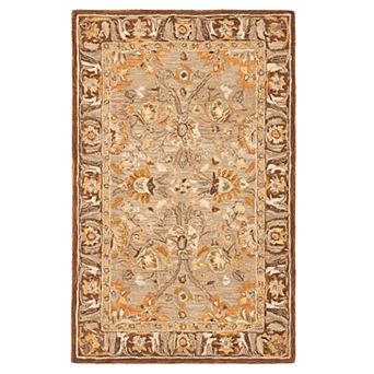 Safavieh Anatolia Suzanne Framed Floral Wool Rug