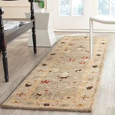 Safavieh Anatolia Jennifer Framed Floral Wool Rug