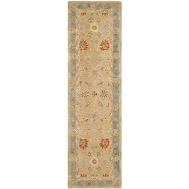 Safavieh Anatolia Melissa Framed Floral Wool Rug