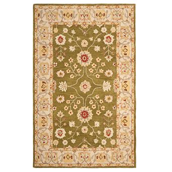 Safavieh Anatolia Tina Framed Floral Wool Rug